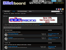 Tablet Screenshot of billetboard.com